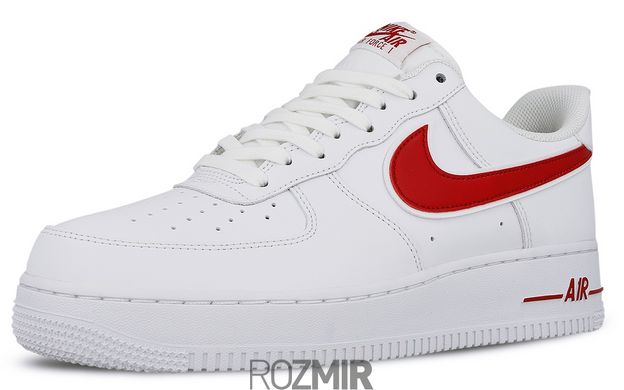 Кросівки Nike Air Force 1 ´07 3 “White / Gym Red”