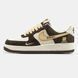 Undefeated x Nike Air Force 1 Low "Brown/Beige-White"