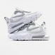 Кросівки Nike Air Max 270 React "White / Lt Smoke Grey / Pure Platinum"