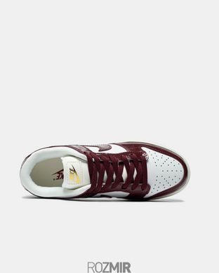 Кроссовки Nike Dunk Low LX Dark Team Red Croc  FJ2260-004