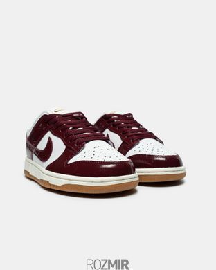 Кроссовки Nike Dunk Low LX Dark Team Red Croc  FJ2260-004
