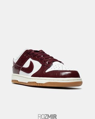 Кроссовки Nike Dunk Low LX Dark Team Red Croc  FJ2260-004