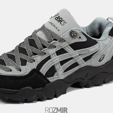 Кроссовки Asics Gel-Pickax Термо "Black/Grey"