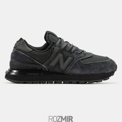 Мужские кроссовки New Balance 574 Gore-Tex Термо "Dark Gray/Black"