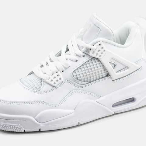 White retro store 4 jordans