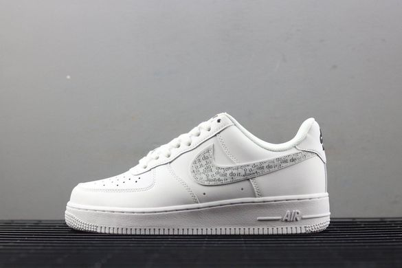 Кроссовки Nike Air Force 1 '07 LV8 Just Do It Pack White