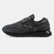 Мужские кроссовки New Balance 574 Gore-Tex Термо "Dark Gray/Black"