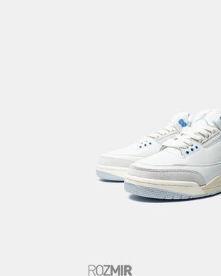 Кроссовки Air Jordan 3 Retro Lucky Summit White / Blue