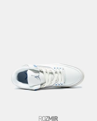Кроссовки Air Jordan 3 Retro Lucky Summit White / Blue