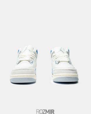 Кроссовки Air Jordan 3 Retro Lucky Summit White / Blue