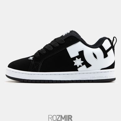 Кросівки DC Court Graffik Shoes "Black/White"