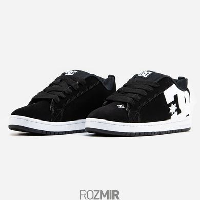 Кросівки DC Court Graffik Shoes "Black/White"