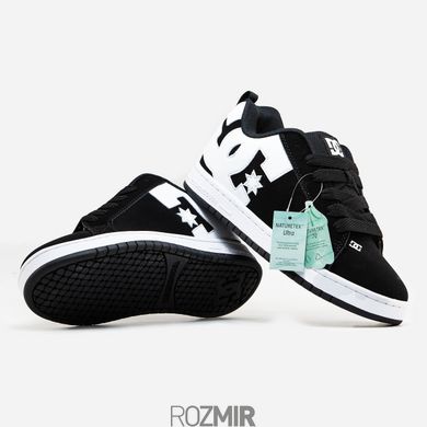 Кроссовки DC Court Graffik Shoes "Black/White"