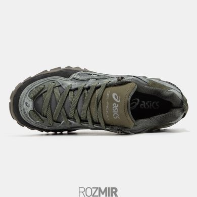 Кроссовки Asics Gel-Pickax Термо "Khaki/Grey/Black"