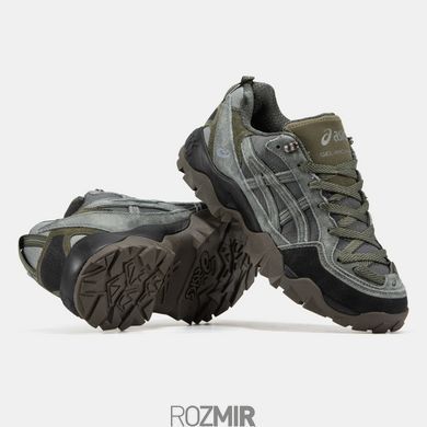 Кроссовки Asics Gel-Pickax Термо "Khaki/Grey/Black"