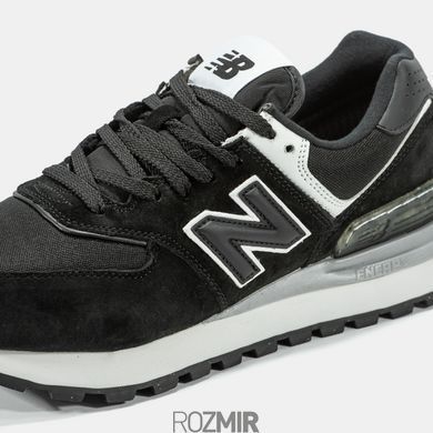 Мужские кроссовки New Balance 574 Gore-Tex Термо "Black/White"