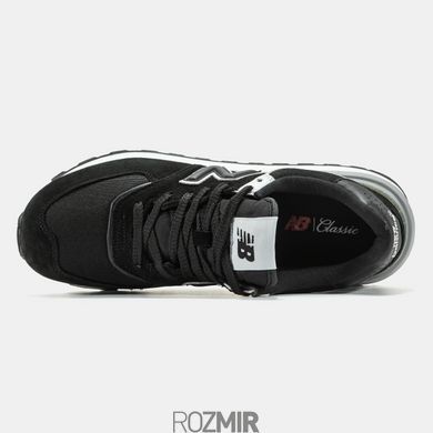 Мужские кроссовки New Balance 574 Gore-Tex Термо "Black/White"