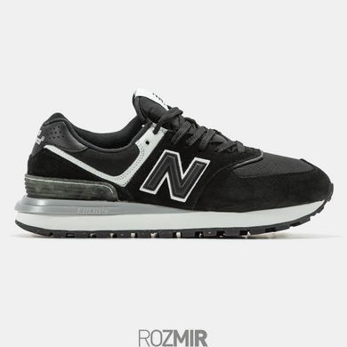 Мужские кроссовки New Balance 574 Gore-Tex Термо "Black/White"