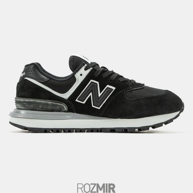 Мужские кроссовки New Balance 574 Gore-Tex Термо "Black/White"