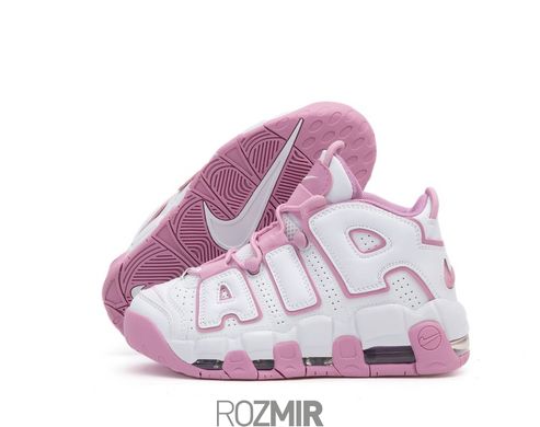 Жіночі кросівки Nike Air More Uptempo “White/Pink”