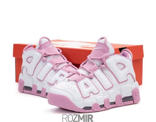 Женские кроссовки Nike Air More Uptempo “White/Pink”