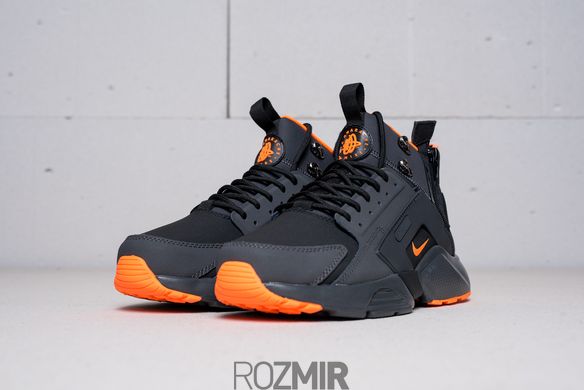 Мужские кроссовки ACRONYM x Nike Huarache Concept "Black/Orange"