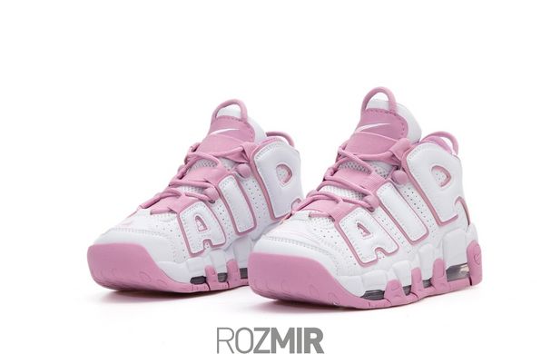 Женские кроссовки Nike Air More Uptempo “White/Pink”