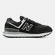 Мужские кроссовки New Balance 574 Gore-Tex Термо "Black/White"