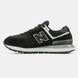 Мужские кроссовки New Balance 574 Gore-Tex Термо "Black/White"
