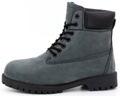Зимние ботинки Timberland Winter "Dark Grey/Black" с мехом, 40