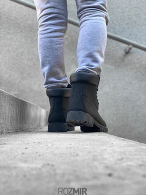 Ботинки Timberland Boots "Black" без меха