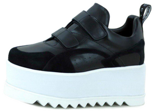 Женские кроссовки Stella McCartney Eclypse Platform Sneakers Black