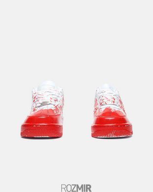 Кроссовки Nike Air Force 1 Custom Blood White Red