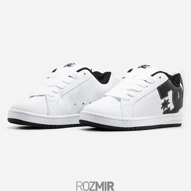 Кросівки DC Court Graffik Shoes "White/Black"