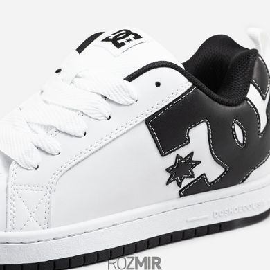 Кроссовки DC Court Graffik Shoes "White/Black"