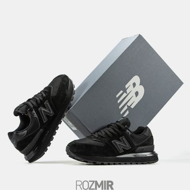 Мужские кроссовки New Balance 574 Gore-Tex Термо "Black"
