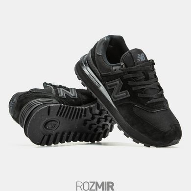 Мужские кроссовки New Balance 574 Gore-Tex Термо "Black"