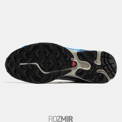 Мужские кроссовки Salomon XT- 6 Soft Ground Gore-Tex "White/Grey/Blue/Black"