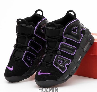 Женские кроссовки Nike Air More Uptempo “Black/Purple”