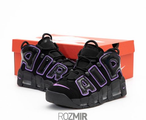 Женские кроссовки Nike Air More Uptempo “Black/Purple”