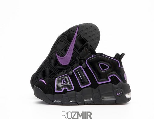 Жіночі кросівки Nike Air More Uptempo “Black/Purple”