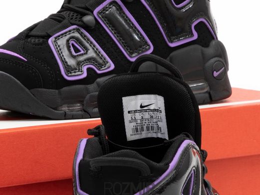 Женские кроссовки Nike Air More Uptempo “Black/Purple”