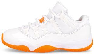 Жіночі кросівки Air Jordan 11 Retro Low "White/Bright Citrus"