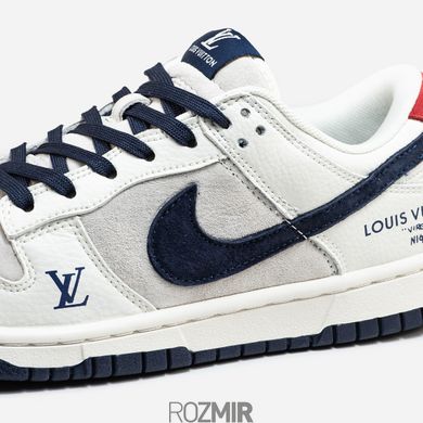 Кросівки Nike SB Dunk Low x Louis Vuitton White