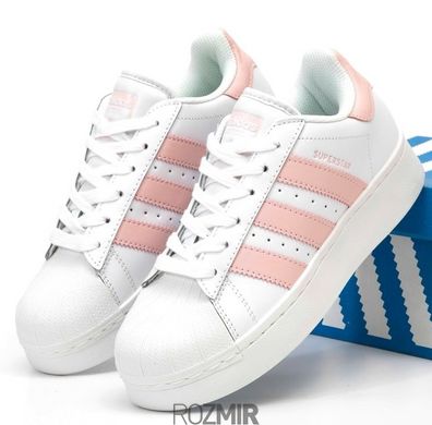 Кросівки adidas Superstar XLG 'White Bliss Orange' IF3004