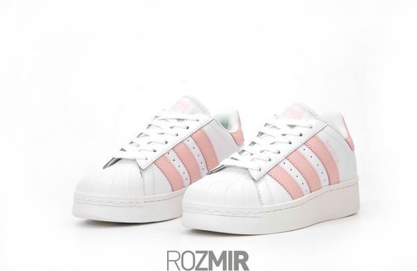 Кросівки adidas Superstar XLG 'White Bliss Orange' IF3004