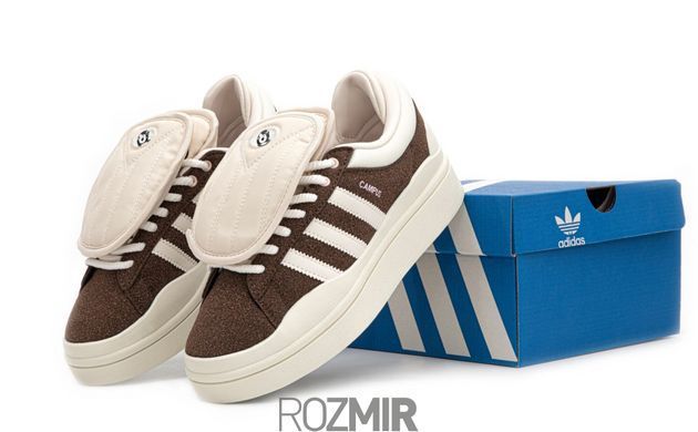 Женские кроссовки adidas Campus x Bad Bunny "Brown/Beige"