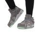 Зимние кроссовки Air Jordan 4 Retro Kaws "Grey" с мехом