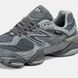 Мужские кроссовки New Balance 9060 Cordura Термо "Dark Grey"