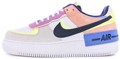 Кроссовки Nike Air Force 1 Shadow "Photon Dust/Royal Pulse-Barely Volt"